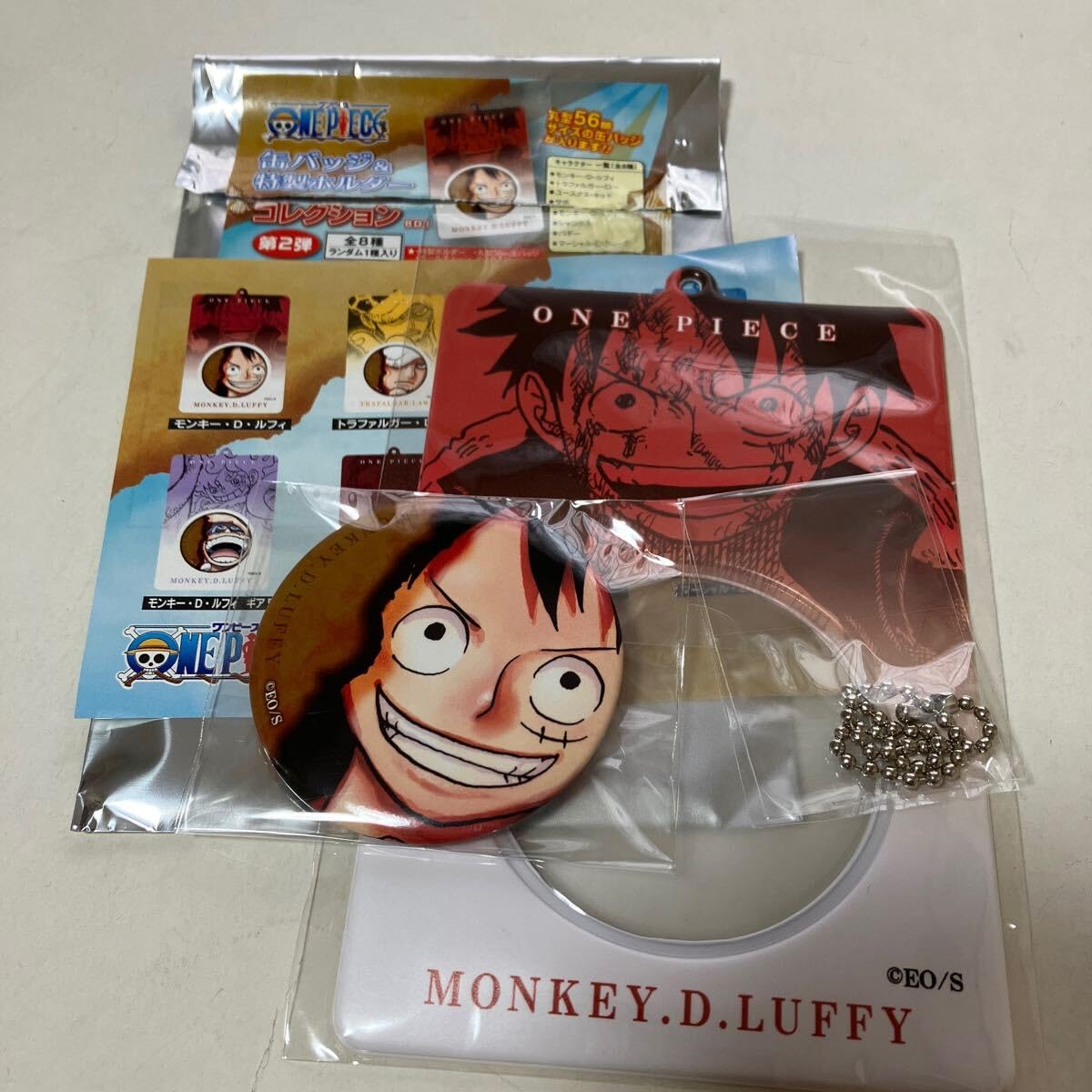 ワンピース ONE PIECE 缶バッジ＆特製ホルダーコレクション ゾロ